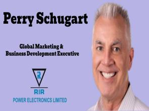 RIR Power Electronics Appoints Perry Schugart as Global Marketing and Business Development Executive